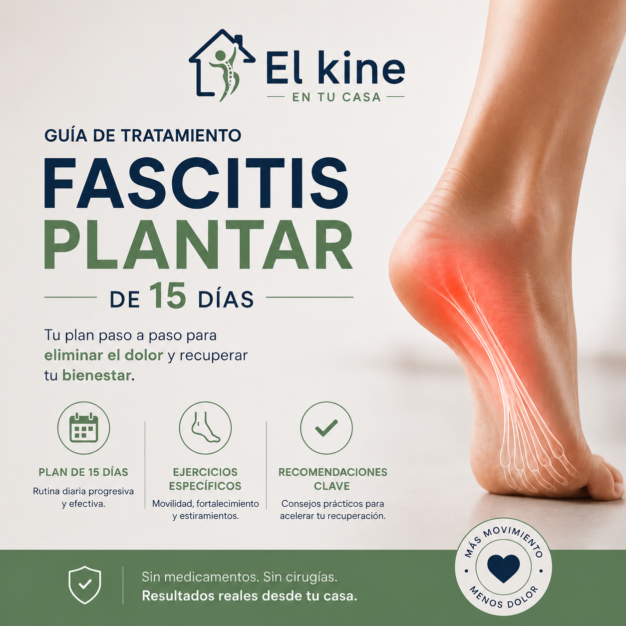 Guía de Tratamiento para Fascitis Plantar – Plan de 15 Días